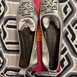 Tory Burch Silver Women's Shoes